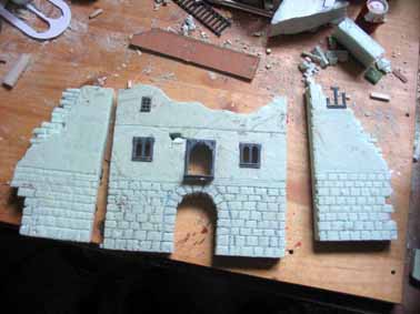 Piezas construidas hasta el momento