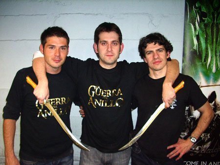 Los tres finalistas Los tres finalistas