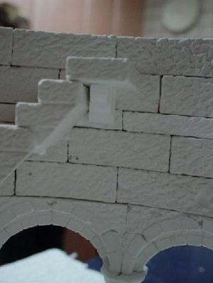 Soporte pegado
