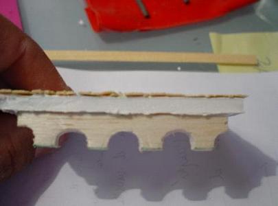 Lateral de la balsa