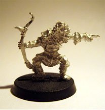 Orco de Moria con estandarte
