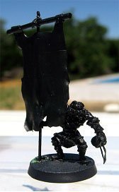 Orco de Moria con estandarte