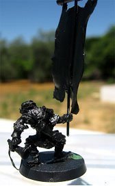 Orco de Moria con estandarte Orco de Moria con estandarte