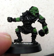 Orco de Moria con estandarte