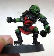 Orco de Moria con estandarte