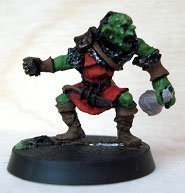 Orco de Moria con estandarte Orco de Moria con estandarte