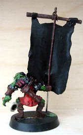 Orco de Moria con estandarte Orco de Moria con estandarte