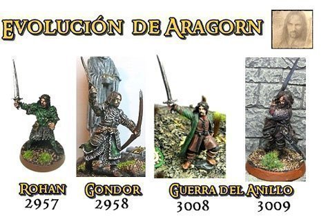Evoluci&oacute;n de Aragorn