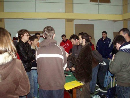Los participantes comienzan a llegar Los participantes comienzan a llegar