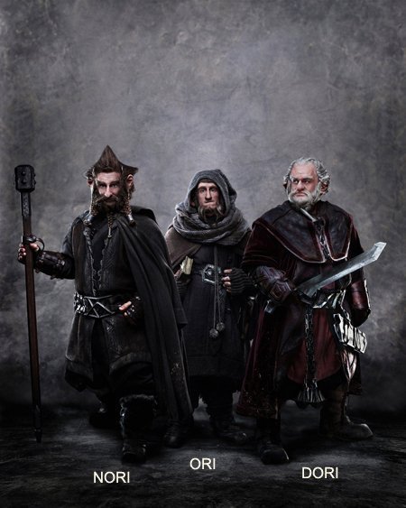 Dori, Nori, Ori