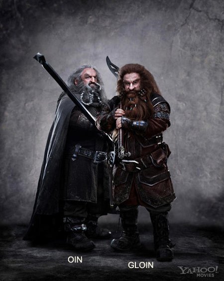 Gloin, Oin