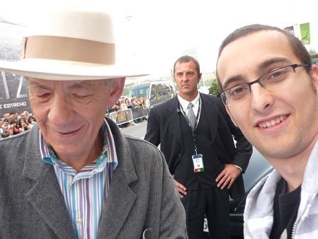 Ian McKellen con Dioramas_Esaga