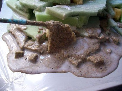 Aplicamos la pasta