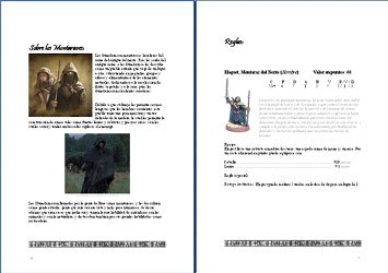 Reglas no oficiales del personaje Reglas no oficiales del personaje