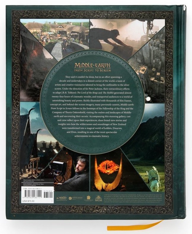 Middle Earth from script to screen