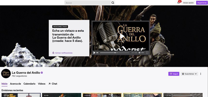 Canal de Twitch